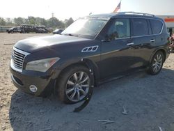 Salvage cars for sale at Montgomery, AL auction: 2012 Infiniti QX56