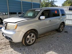 Honda salvage cars for sale: 2012 Honda Pilot EX