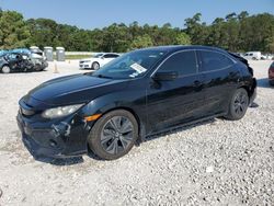 Salvage cars for sale at Houston, TX auction: 2017 Honda Civic EX