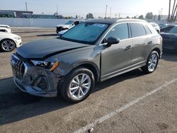 Salvage cars for sale at Van Nuys, CA auction: 2022 Audi Q3 Premium S Line 45