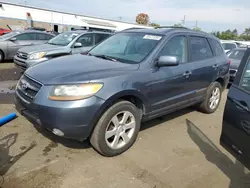 Salvage cars for sale at New Britain, CT auction: 2007 Hyundai Santa FE SE