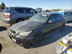 Salvage cars for sale at Vallejo, CA auction: 2008 BMW 550 I