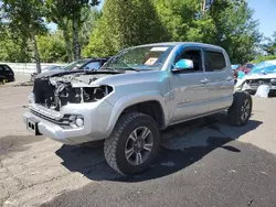 Salvage SUVs for sale at auction: 2018 Toyota Tacoma Double Cab