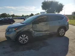 Salvage cars for sale at Orlando, FL auction: 2012 Honda CR-V EXL