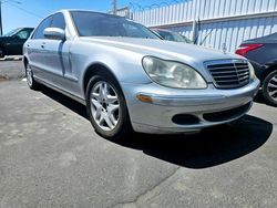 Salvage cars for sale at Phoenix, AZ auction: 2003 Mercedes-Benz S 500