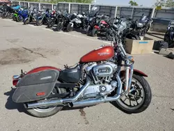 Salvage cars for sale from Copart Anthony, TX: 2014 Harley-Davidson XL1200 T