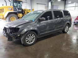 Salvage cars for sale from Copart Ham Lake, MN: 2014 Dodge Grand Caravan SXT