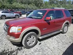 Vehiculos salvage en venta de Copart Waldorf, MD: 2007 Ford Explorer Eddie Bauer