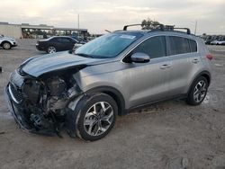 Salvage cars for sale at Riverview, FL auction: 2022 KIA Sportage EX