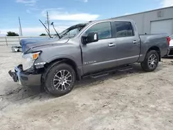 Salvage cars for sale at Jacksonville, FL auction: 2021 Nissan Titan SV