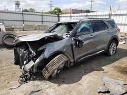 Salvage cars for sale at Chicago Heights, IL auction: 2020 Ford Explorer Limited