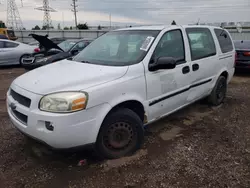 Chevrolet Vehiculos salvage en venta: 2008 Chevrolet Uplander Incomplete