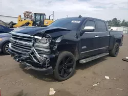 Chevrolet Vehiculos salvage en venta: 2017 Chevrolet Silverado K1500 High Country