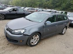 Volkswagen salvage cars for sale: 2010 Volkswagen Jetta TDI