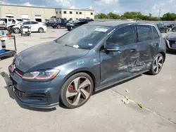 Salvage cars for sale at Wilmer, TX auction: 2019 Volkswagen GTI S