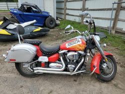 Salvage Motorcycles for sale at auction: 2001 Yamaha XV1600 AL