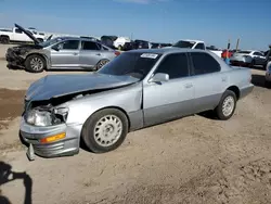 Salvage cars for sale at Amarillo, TX auction: 1991 Lexus LS 400