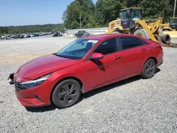 Salvage cars for sale at Concord, NC auction: 2022 Hyundai Elantra SEL