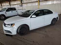 Salvage cars for sale at Phoenix, AZ auction: 2017 Volkswagen Jetta S