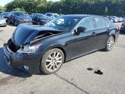 Salvage cars for sale at Exeter, RI auction: 2014 Lexus GS 350