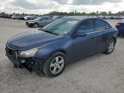 Salvage cars for sale at Houston, TX auction: 2013 Chevrolet Cruze LT