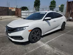 Salvage cars for sale at Wilmington, CA auction: 2020 Honda Civic Sport