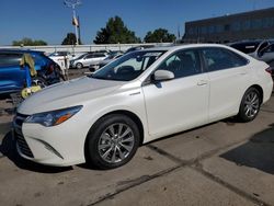 Salvage cars for sale at Littleton, CO auction: 2016 Toyota Camry Hybrid