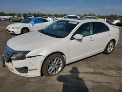 Salvage cars for sale at Fresno, CA auction: 2012 Ford Fusion SEL