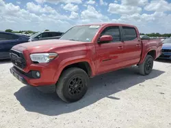 Toyota salvage cars for sale: 2019 Toyota Tacoma Double Cab