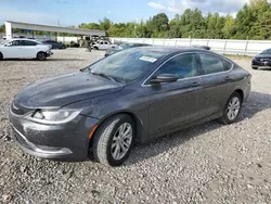 Salvage cars for sale at Memphis, TN auction: 2015 Chrysler 200 Limited