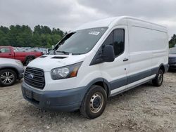 Salvage trucks for sale at Mendon, MA auction: 2015 Ford Transit T-350