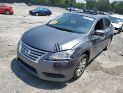 Carros dañados por inundaciones a la venta en subasta: 2015 Nissan Sentra S