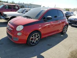 Salvage cars for sale at auction: 2012 Fiat 500 Sport