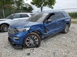 Salvage cars for sale at Cicero, IN auction: 2022 Ford Explorer Limited