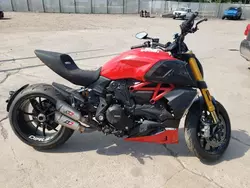 Salvage motorcycles for sale at Chalfont, PA auction: 2021 Ducati Diavel 1260 S