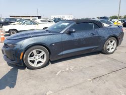 Chevrolet salvage cars for sale: 2019 Chevrolet Camaro LS