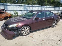 Salvage cars for sale from Copart Hampton, VA: 2010 Honda Accord EXL