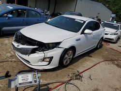 Salvage cars for sale at Seaford, DE auction: 2016 KIA Optima Hybrid