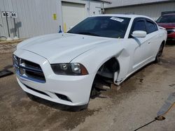 Salvage cars for sale at Pekin, IL auction: 2014 Dodge Charger SXT