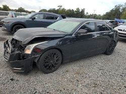 Salvage cars for sale at Riverview, FL auction: 2017 Cadillac ATS Luxury