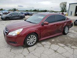 Salvage cars for sale at Kansas City, KS auction: 2012 Subaru Legacy 3.6R Limited