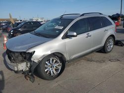 Salvage cars for sale at Grand Prairie, TX auction: 2011 Ford Edge SEL