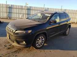 Salvage cars for sale at Antelope, CA auction: 2019 Jeep Cherokee Latitude