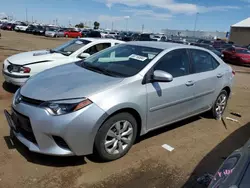 Carros dañados por granizo a la venta en subasta: 2016 Toyota Corolla L