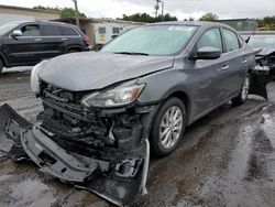 Nissan salvage cars for sale: 2019 Nissan Sentra S