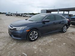 Salvage cars for sale at West Palm Beach, FL auction: 2017 Honda Civic LX