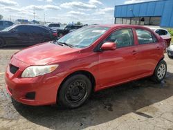 Salvage cars for sale at Woodhaven, MI auction: 2009 Toyota Corolla Base