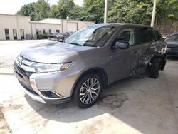 Salvage cars for sale at Hueytown, AL auction: 2018 Mitsubishi Outlander SE