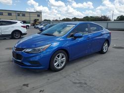 Salvage cars for sale at Wilmer, TX auction: 2016 Chevrolet Cruze LT