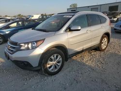 Salvage cars for sale at Kansas City, KS auction: 2013 Honda CR-V EXL